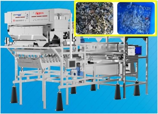 kualitas  Recycling Medical Waste Plastic Sorting Machine 2.5-4.0 T/H 2 Layers 220V pabrik